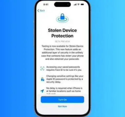 宿迁苹果授权维修店分享被盗设备保护功能开启方法 